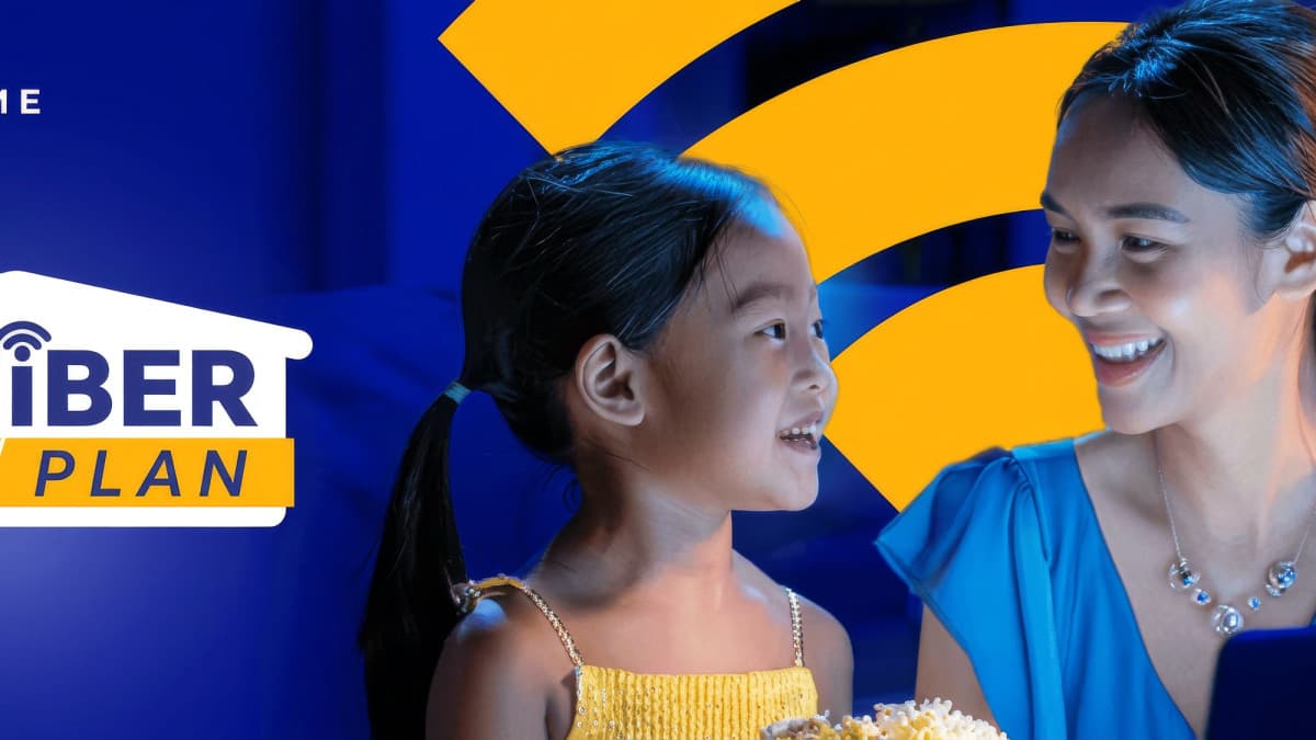 Globe AT HOME GFiber Unli fiber plan promotional banner