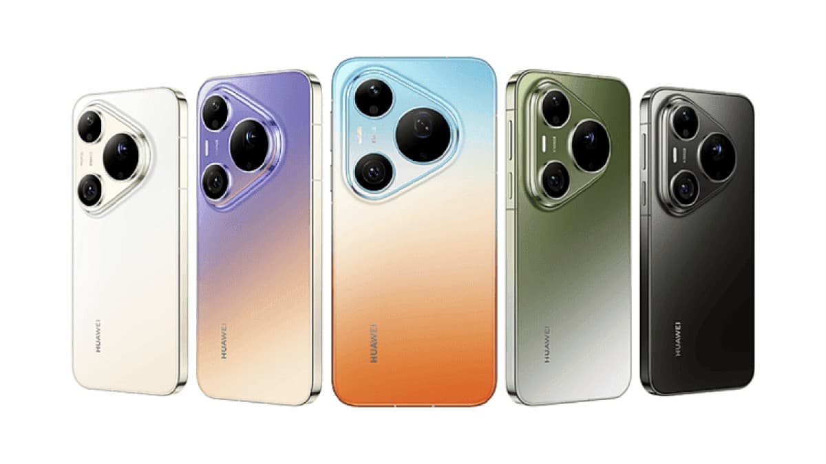 Huawei Pura 90 series smartphone showing its large circular rear camera module