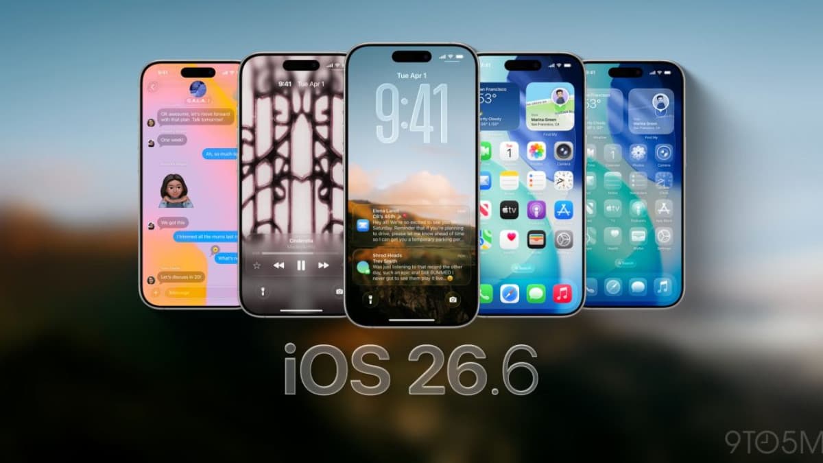 Artwork for Apple's iOS 26.6 software update