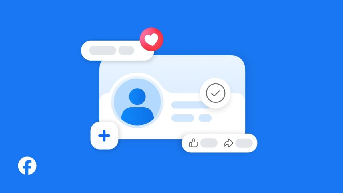 Promotional artwork for Meta's Facebook Verified badge announcement