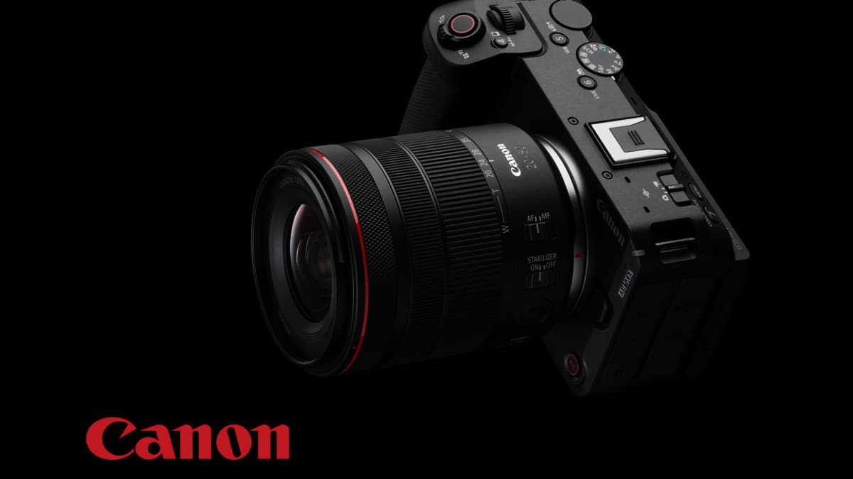 Canon EOS R6 V full-frame mirrorless camera body with its flat, viewfinder-less top plate