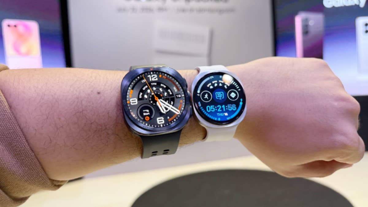 Samsung Galaxy Watch Ultra2 and Galaxy Watch9 shown side by side