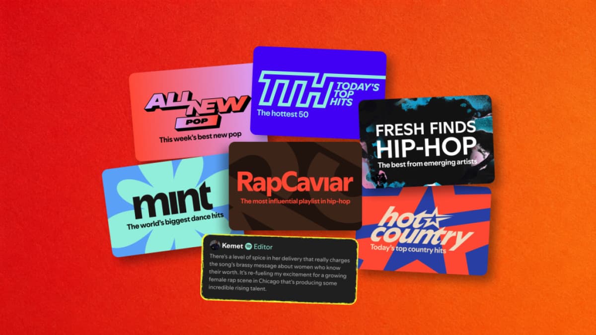 Spotify Playlist Notes announcement header art