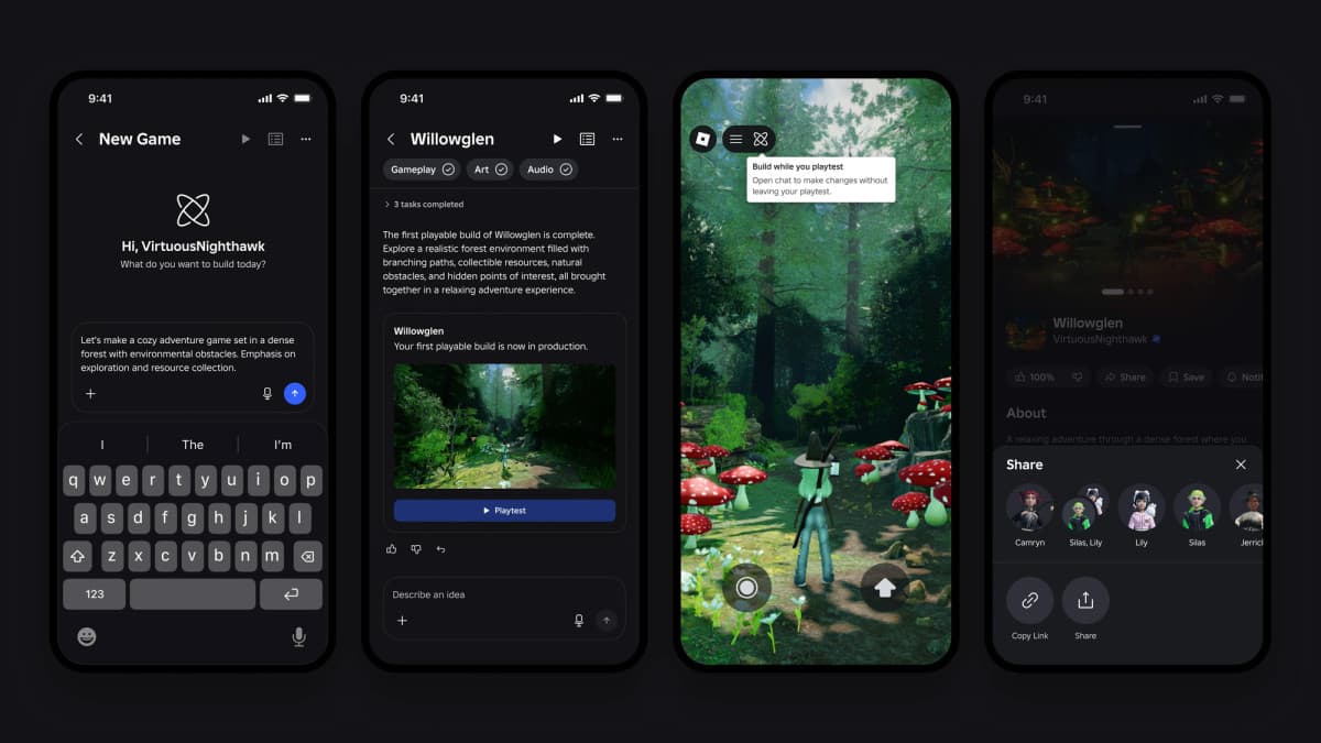 Roblox Build Public Alpha Goes Live in New Zealand, Turning Text Prompts Into Playable Games