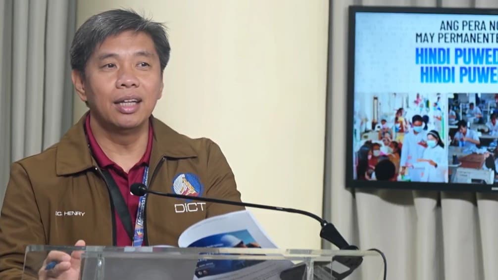 DICT Secretary Henry Aguda