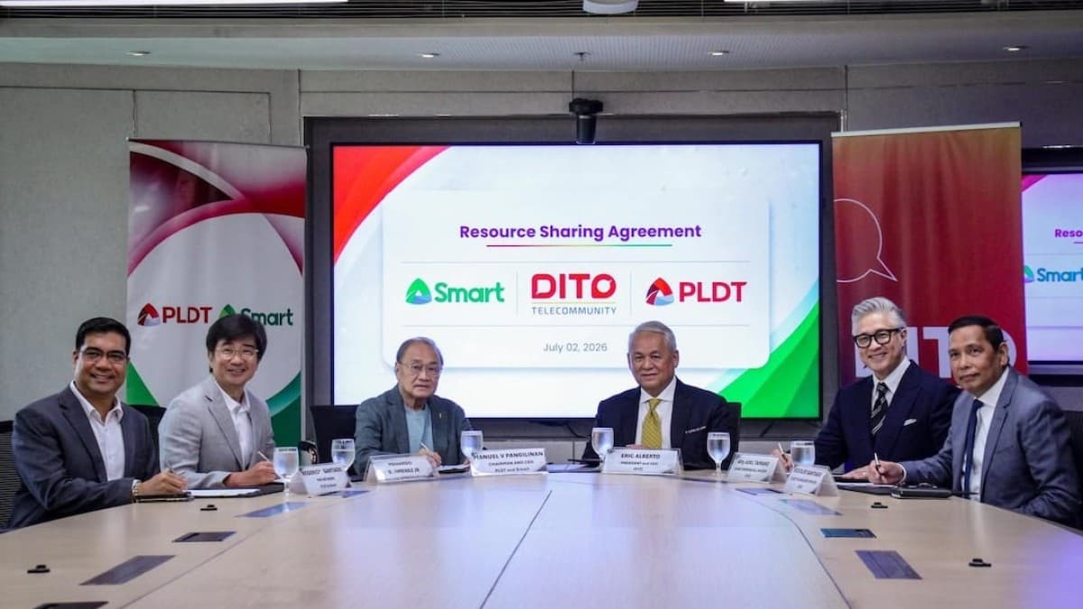 PLDT, Smart, and DITO Sign Landmark Infrastructure-Sharing Deal to Widen PH Network Coverage